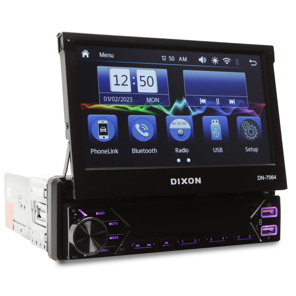 Dixon 7” Touchscreen Multimedia Player