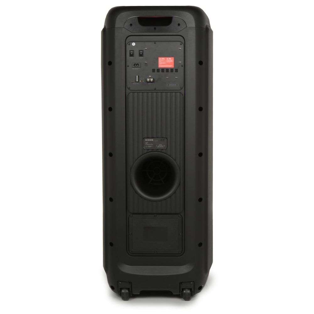 Dixon Dual 15-inch Portable Party Speaker  
