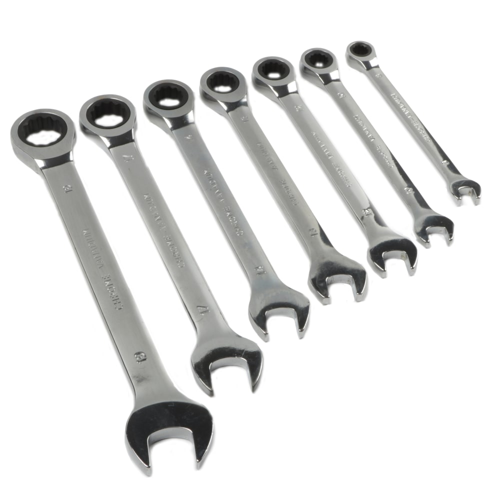 BEYER 7-Piece Ratchet Combination Wrench Set
