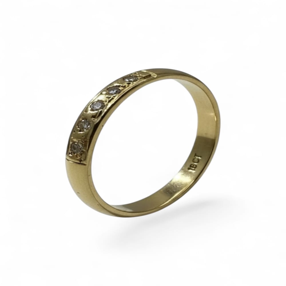 18ct Yellow Gold Dress Ring (1 of 2)