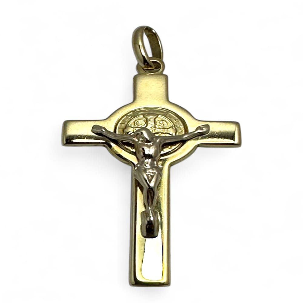 18ct Yellow Gold Crucifix Pendant