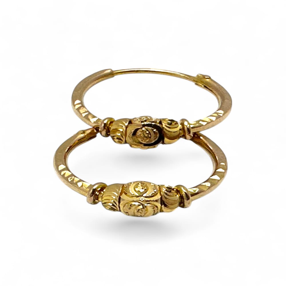 18ct Yellow Gold Earrings