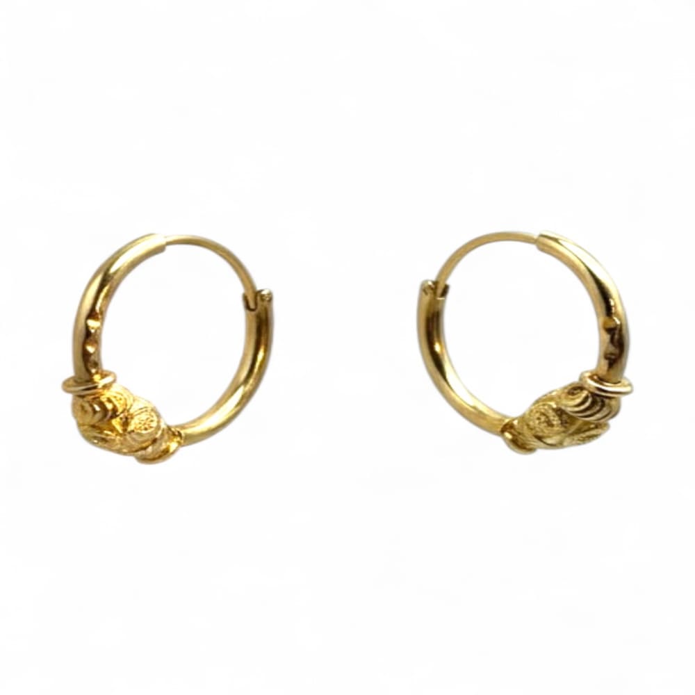 18ct Yellow Gold Earrings
