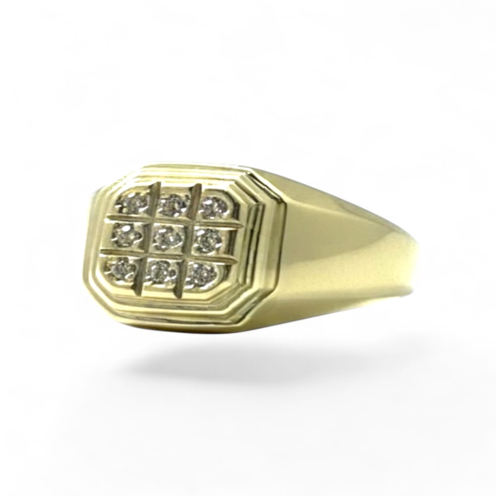 9ct Yellow Gold Signet Ring