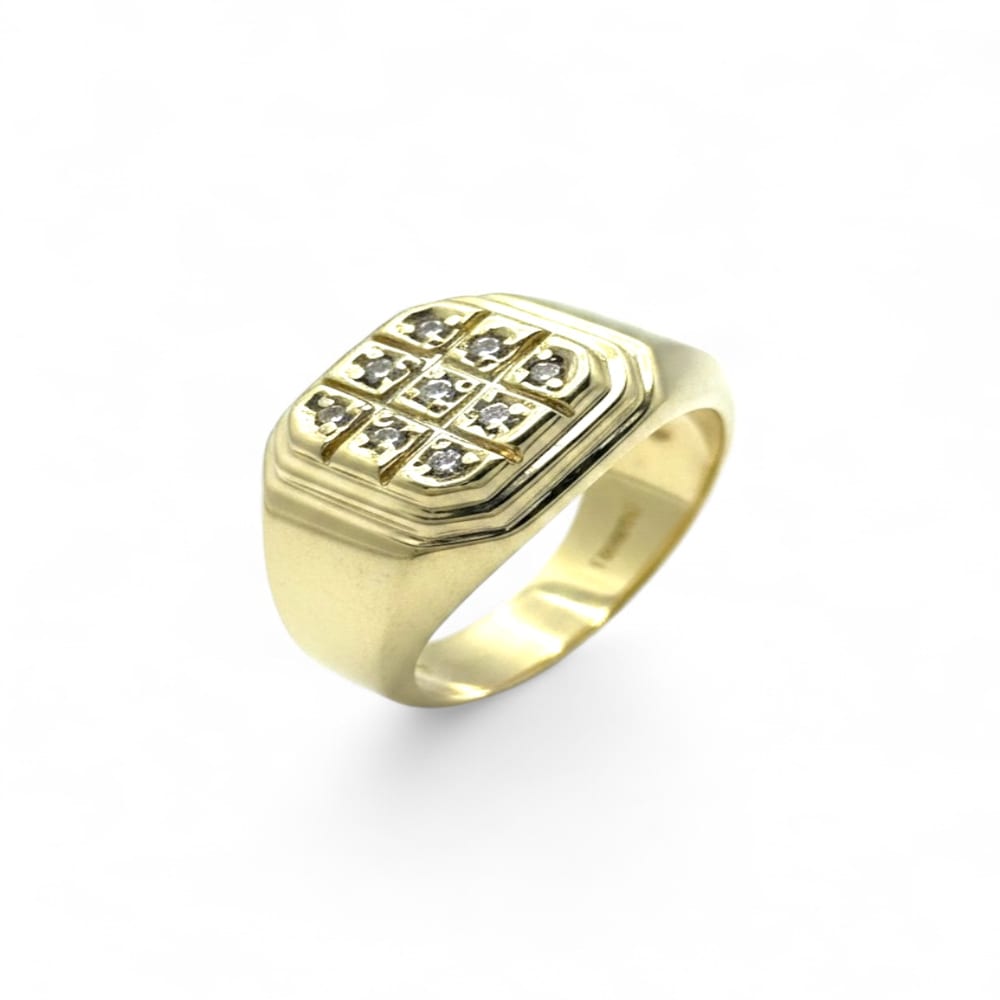 9ct Yellow Gold Signet Ring