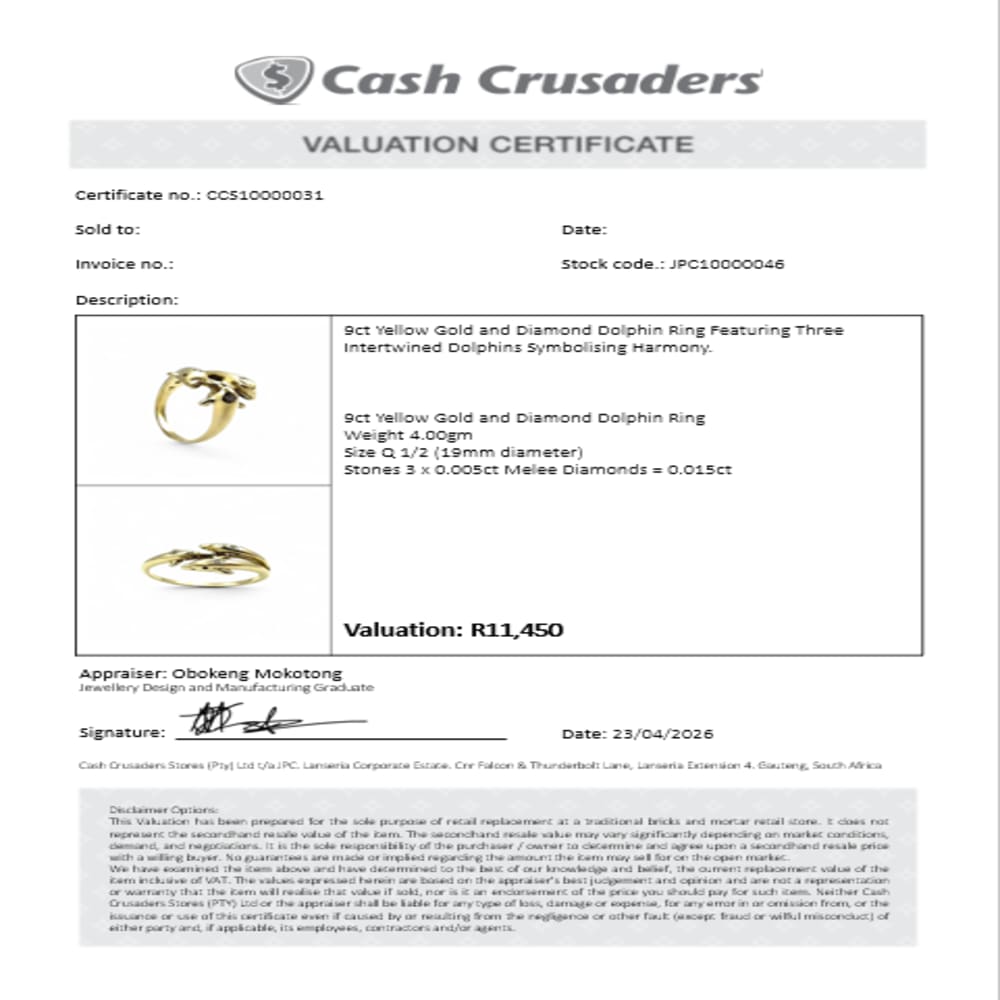 9ct Yellow Gold Harmony Ring
