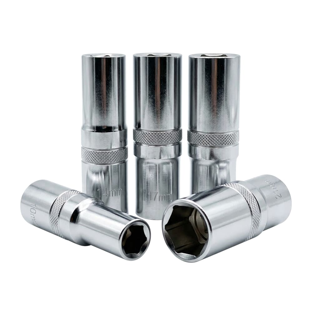 BEYER 5-piece Long Socket Set