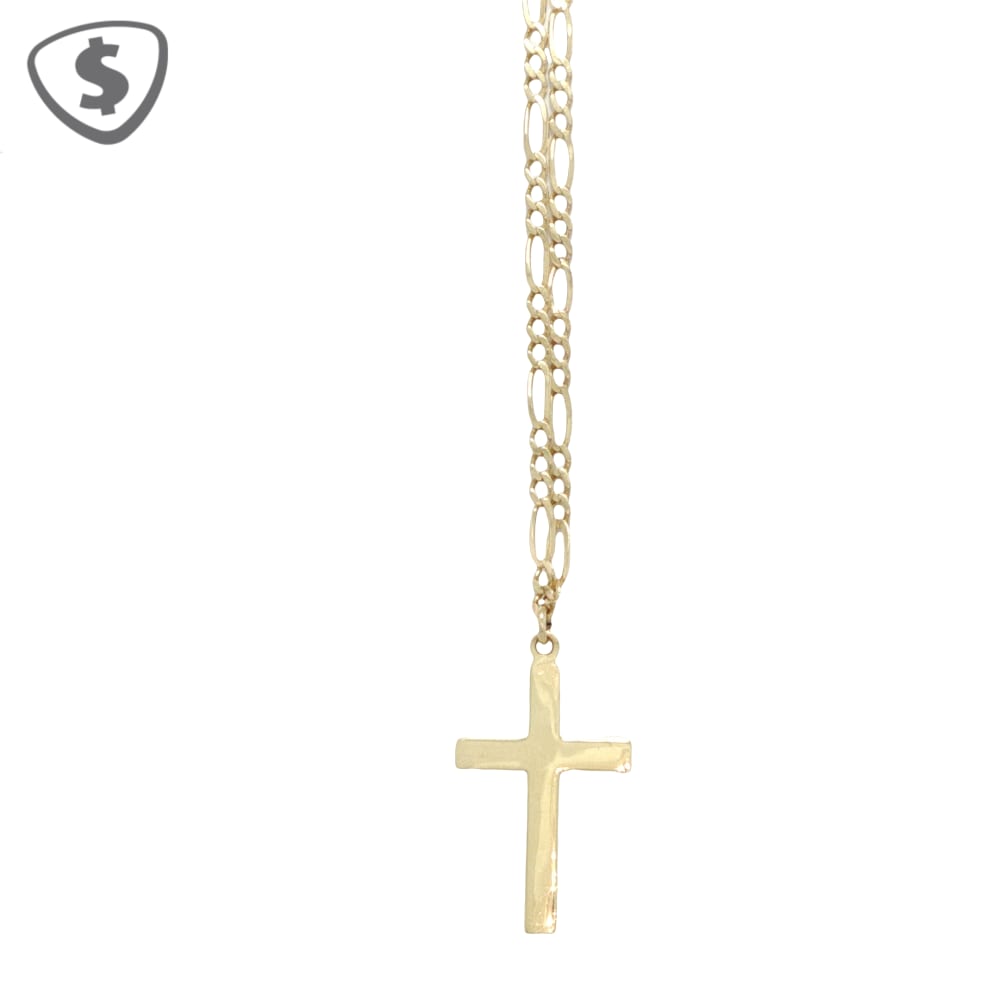9ct Yellow Gold Pendant and Necklace