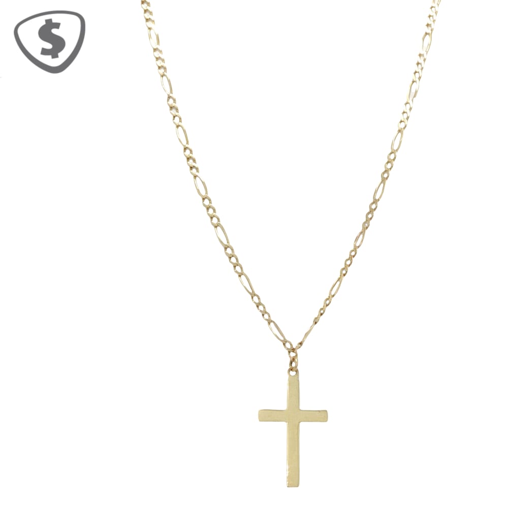 9ct Yellow Gold Pendant and Necklace
