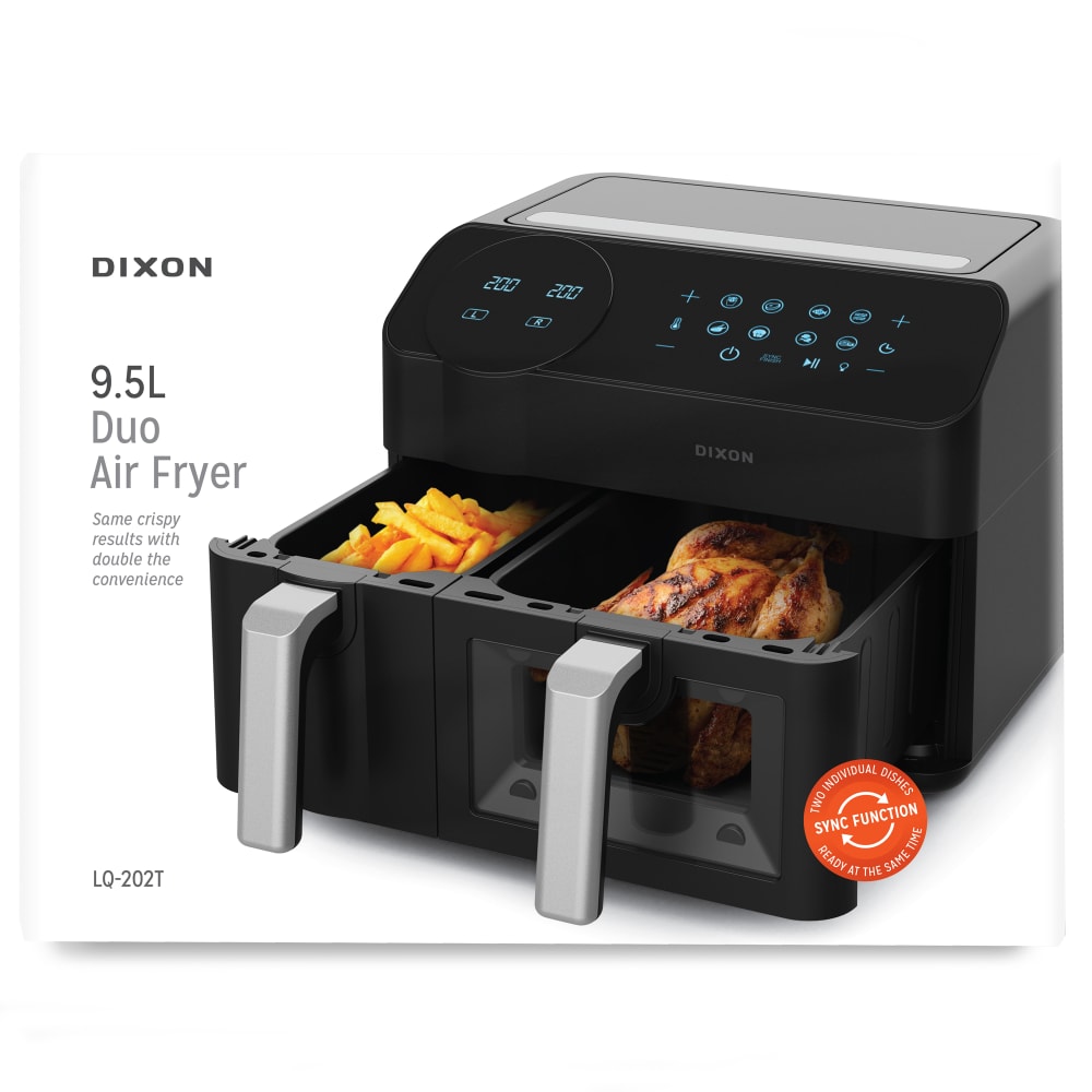DIXON 9.5L Duo Air Fryer