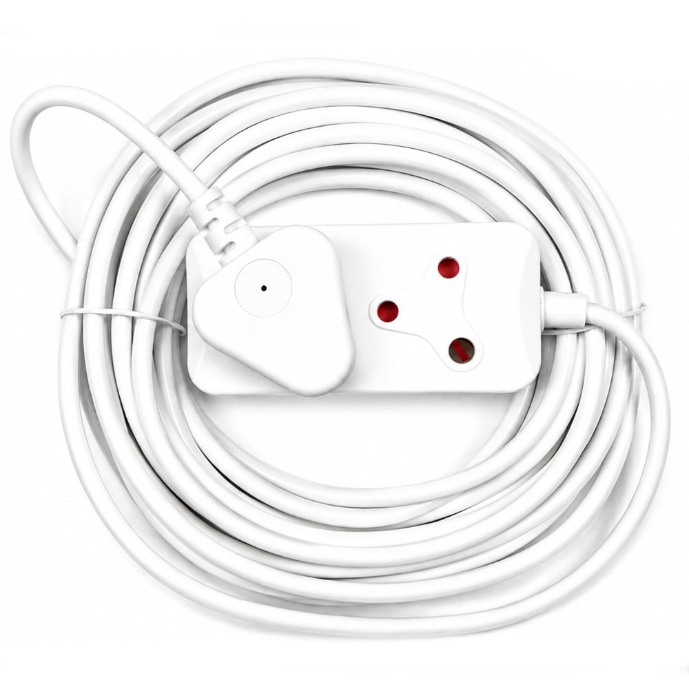 Dixon 10m 2-socket Extension Lead with child protection