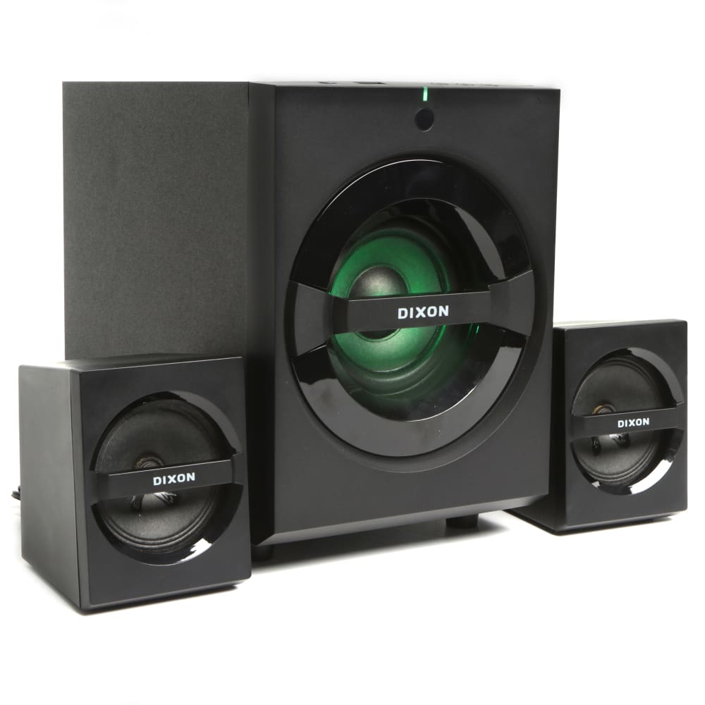 DIXON 2.1-Channel Multimedia Speaker System