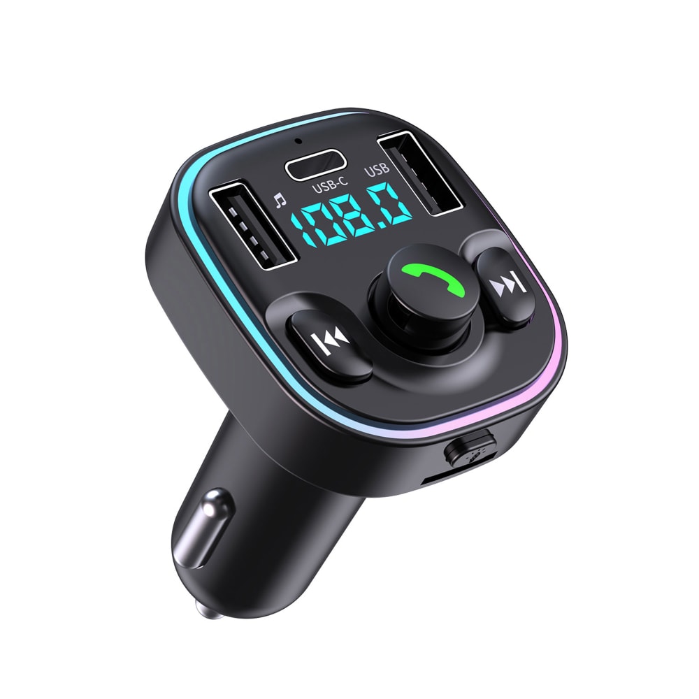 JEBSON Bluetooth Car Charger & FM Transmitter