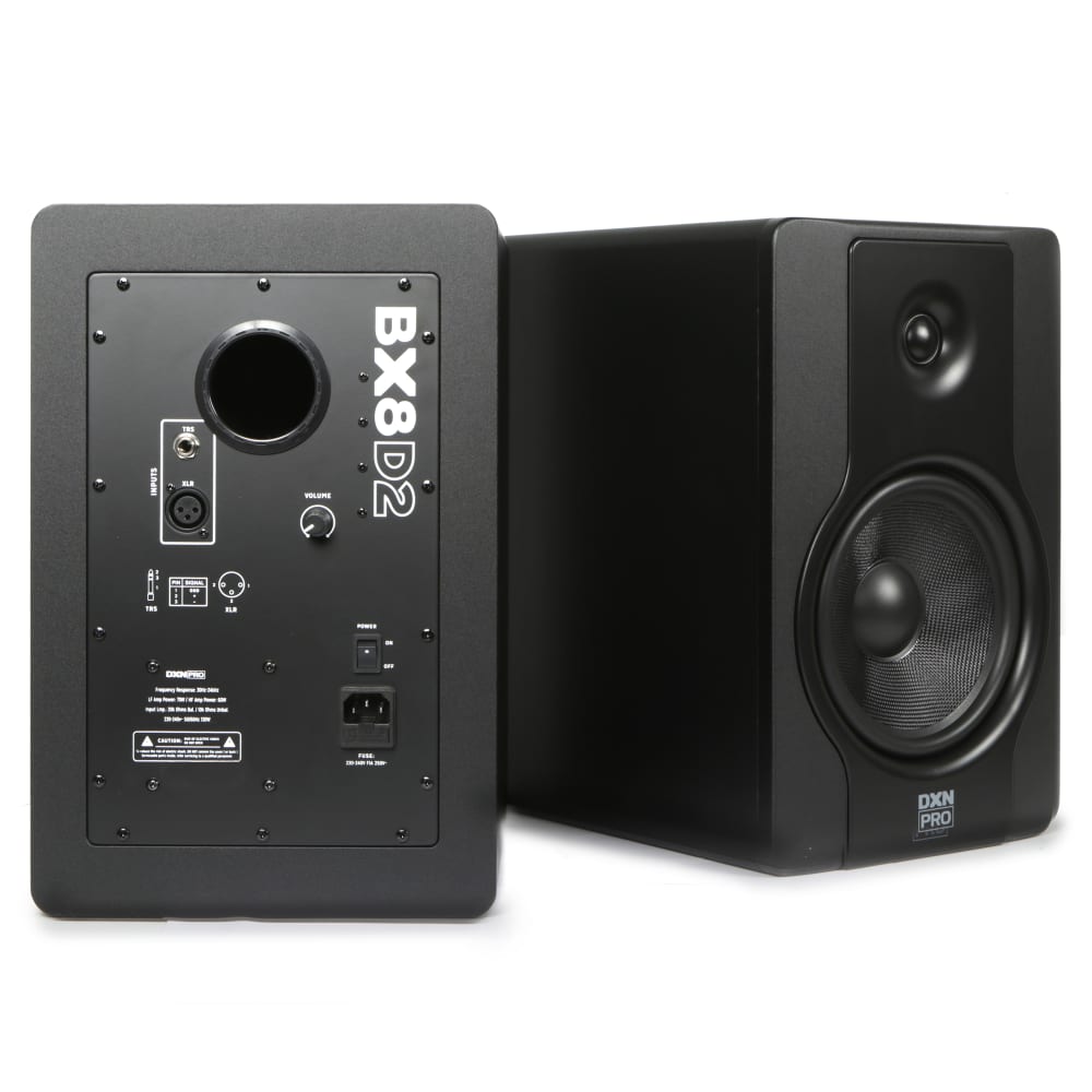 DXNPro 8-inch 130W Active 2-way Studio Monitor (PAIR)