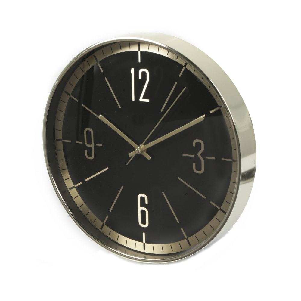 30.5cm Gold Frame Wall Clock