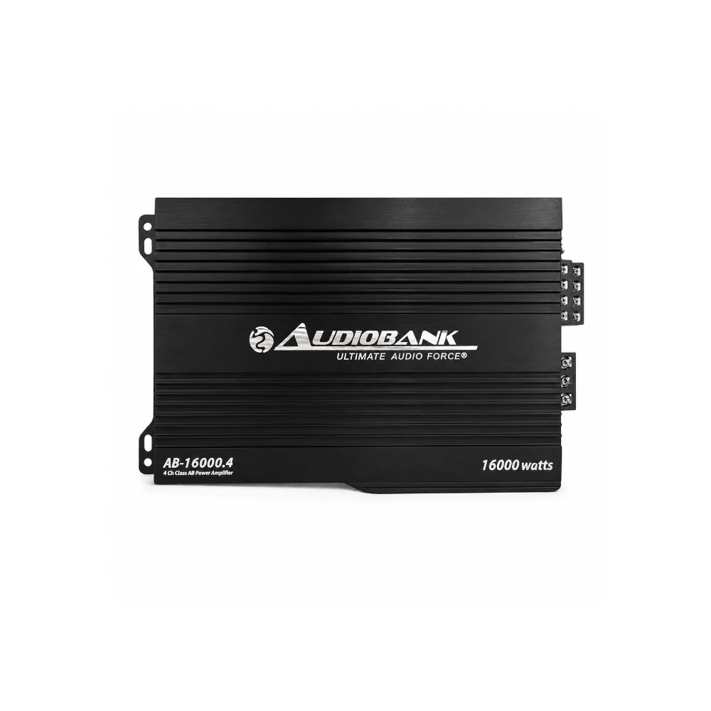 AUDIOBANK 4 CHANNEL ULTIMATE AUDIO FORCE AMPLIFIER (AB-16000.4)
