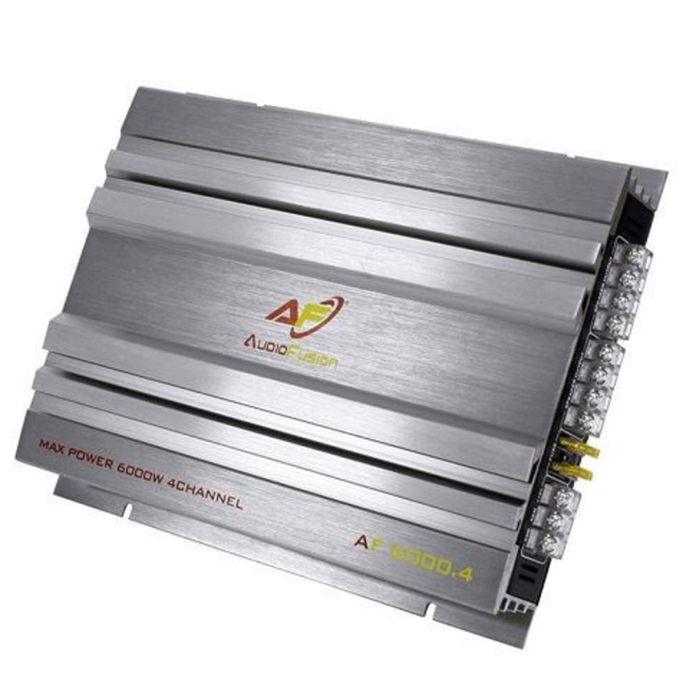 AUDIO_FUSION 4 CHANNEL CAR AUDIO AMPLIFIER (AF 6000.4)