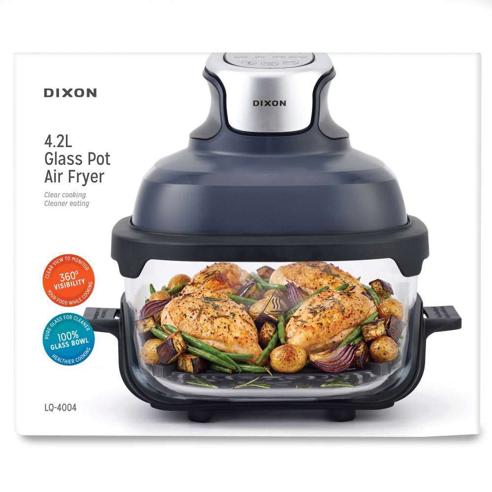 DIXON 4.2L Glass Pot Air Fryer