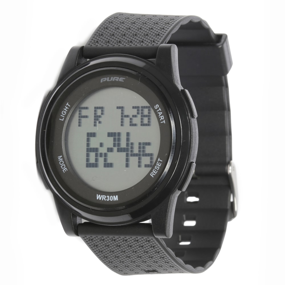 PURE Round Digital Watch 