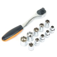 DIXON 11 Piece 1/2" Drive Socket Set