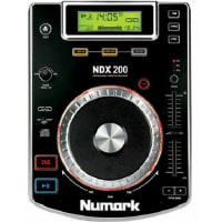 NUMARK BLACK DIGITAL TABLETOP DJ TURNTABLE (NDX200)