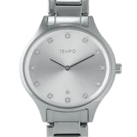 TEMPO LADIES METAL FINISH ANALOGUE WATCH