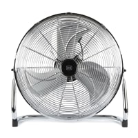 Dixon 460mm High-velocity Chrome Floor Fan