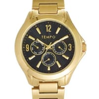 ANALOGUE, BLACK / GOLD, GOLD STRAP, NO, NO