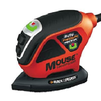 BLACK & DECKER 55W 240V 2.04KG MOUSE SANDER POLISHER (KA168W2)