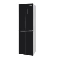 Kelvinator 500-345L BLACK MIRROR 4 DOOR FRIDGE (K1500FFG4)
