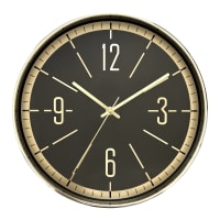 30.5cm Gold Frame Wall Clock