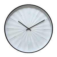 40.6cm Black Frame Wall Clock 