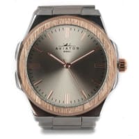 Aviator Two-tone Stainless Steel Watch