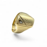 9ct Yellow Gold Signet Ring