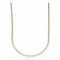 9ct Yellow Gold 2mm Necklace
