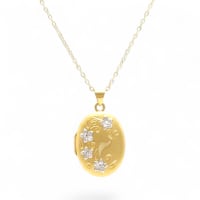 9ct Yellow Gold Locket Necklace