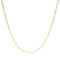 9ct Yellow Gold Anchor Link Necklace
