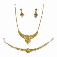 18ct Yellow Gold Bridal Wedding Set