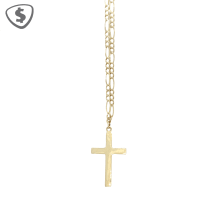 9ct Yellow Gold Pendant and Necklace