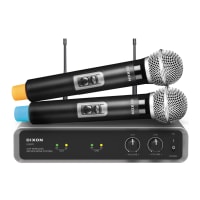 DIXON UHF Professional Wireless Handheld Microphone Set