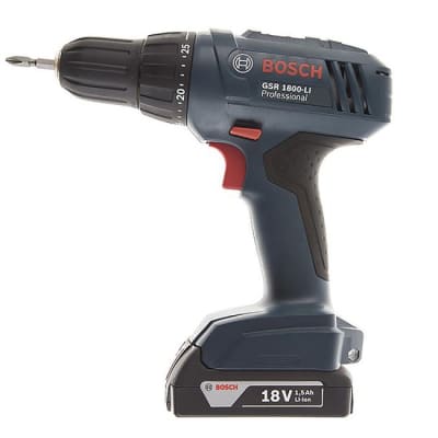 BOSCH BLUE/BLACK 18V CORDLESS DRILL/DRIVER (GSR 1800-L1)