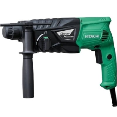 HITACHI_ BLACK/GREEN 730W ROTARY HAMMER (DH24PG)