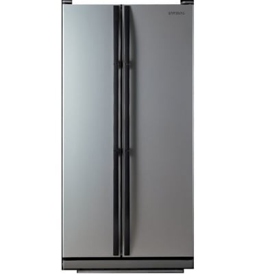SAMSUNG METALLIC 496L SIDE BY SIDE FRIDGE (RS20NCSL)