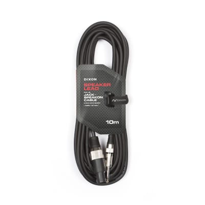 DIXON 10m 6.35mm Jack to Speakon Cable