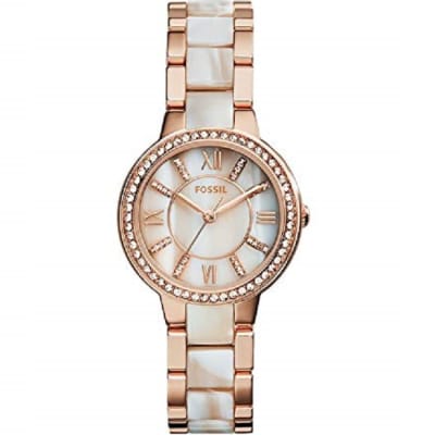 FOSSIL LADIES VIGINIA ANALOGUE WATCH (ES3716)