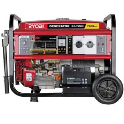 RYOBI RED 7.5L PETROL GENERATOR (RG-7900K)