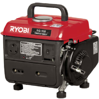 RYOBI BLACK/RED 4L PETROL GENERATOR (RG-950)