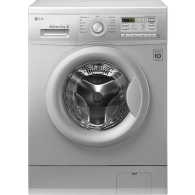LG SILVER 7KG FRONT LOADER (F10B8QDP5)