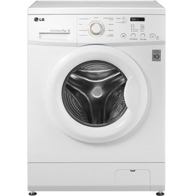 LG WHITE 7KG FRONT LOADER (F10C3QDP2)