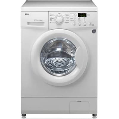 LG WHITE 6KG FRONT LOADER (F1056NDP5)